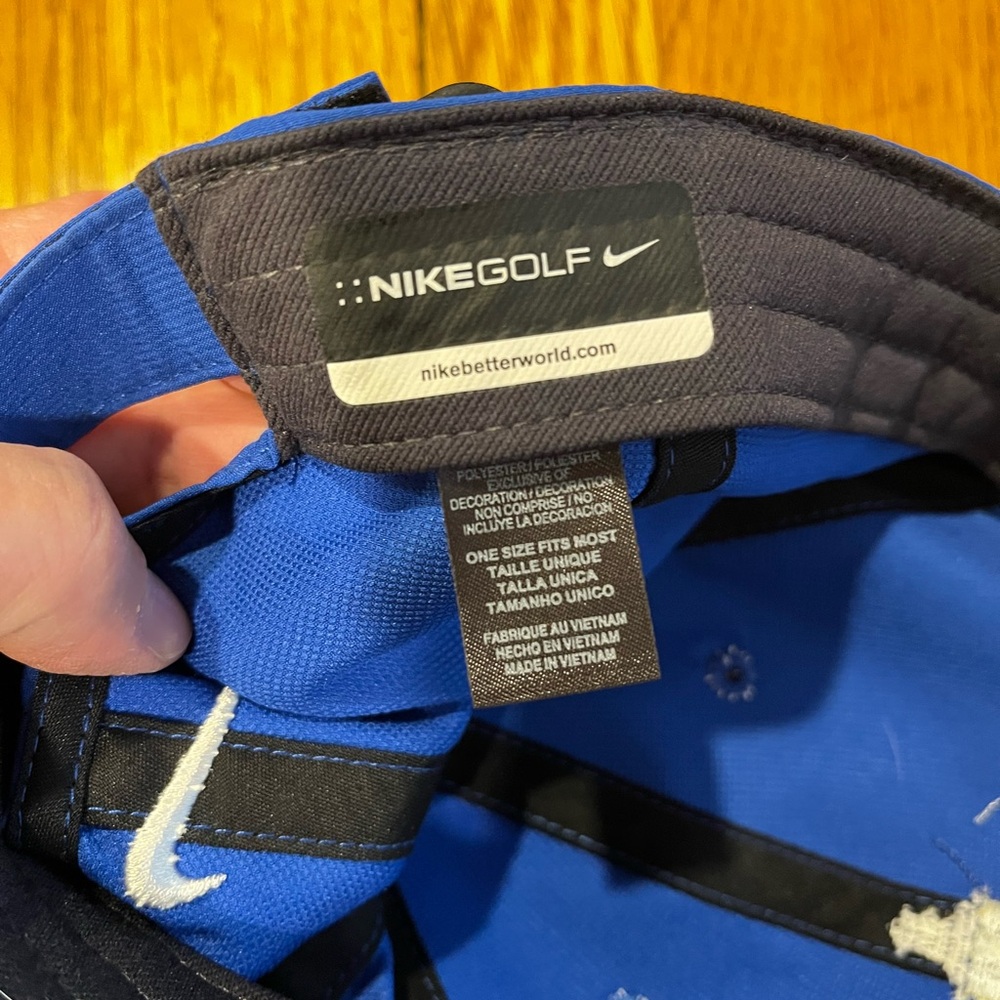 Savannah Harbor Nike Golf Blue, Gold, and Black Cap - Picture 3 of 3